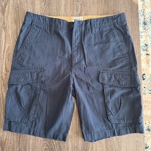 Timberland Navy Blue Cargo Shorts